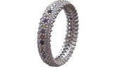 Multicolored Eternity Band